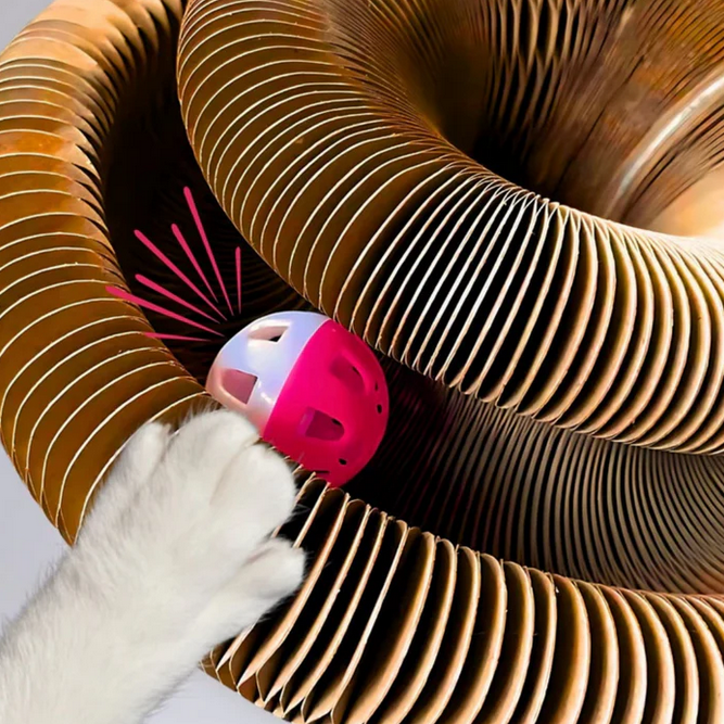 KittySpin™ | Griffoir interactif pour chats