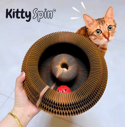 KittySpin™ | Griffoir interactif pour chats