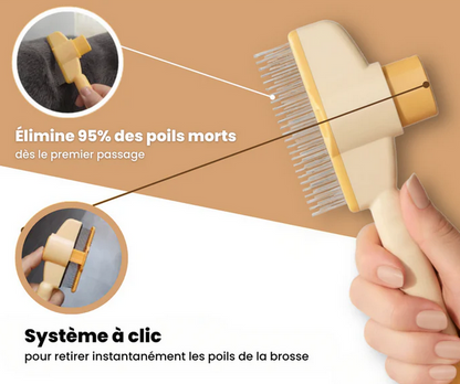 SmartBrush™ – Brosse anti-poils morts