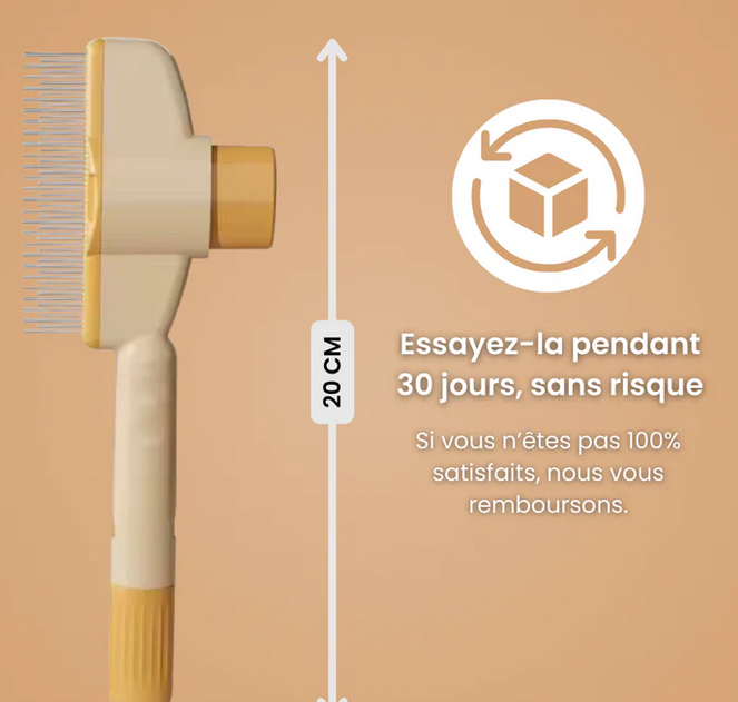 SmartBrush™ – Brosse anti-poils morts