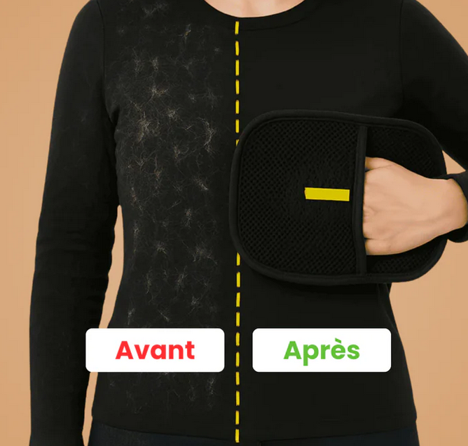 Gant Anti-Poils Réutilisable et Écologique